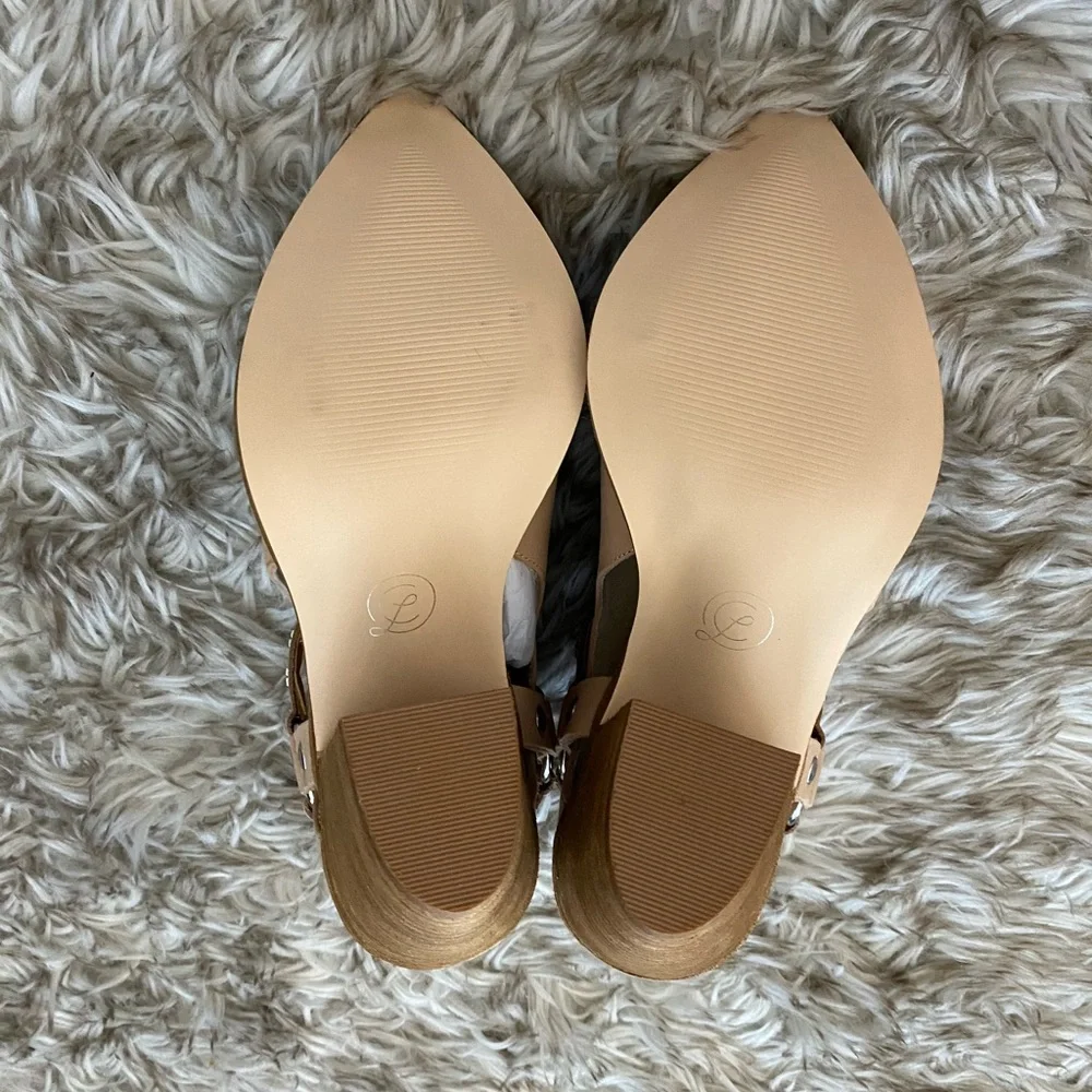 Chinese Laundry Tan Cutout Ankle Boot with Studded Strap